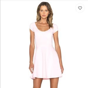 REVOLVE BLQ basic mini dress in light pink